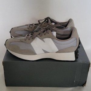 New Balance 327 Trainers Grey White -Size 10 US mens